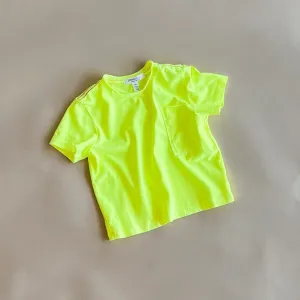 MURRAY VINTAGE TEE | YELLOW NEON