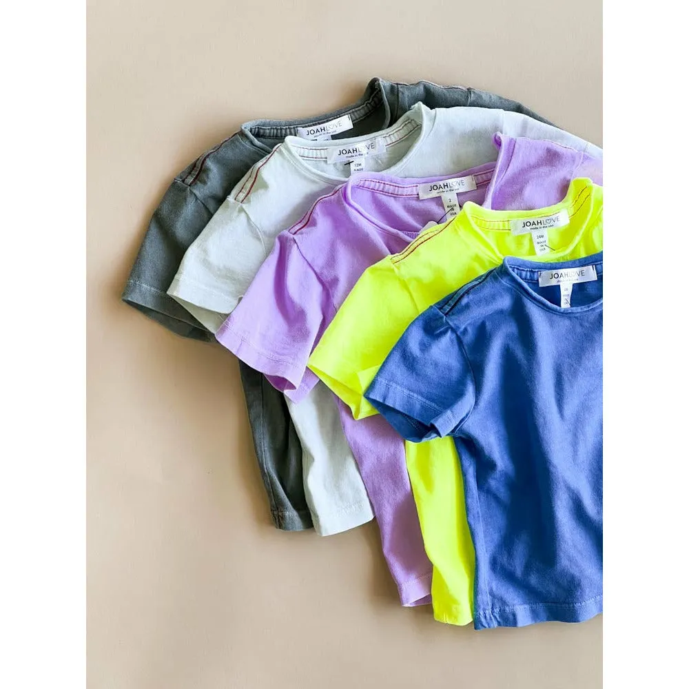 MURRAY VINTAGE TEE | YELLOW NEON