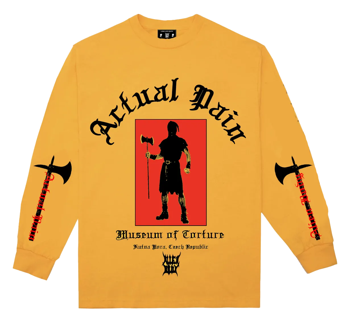 MUSEUM OF TORTURE Yellow Longsleeve