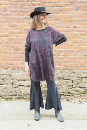 Natural City Tunic Purple Lace