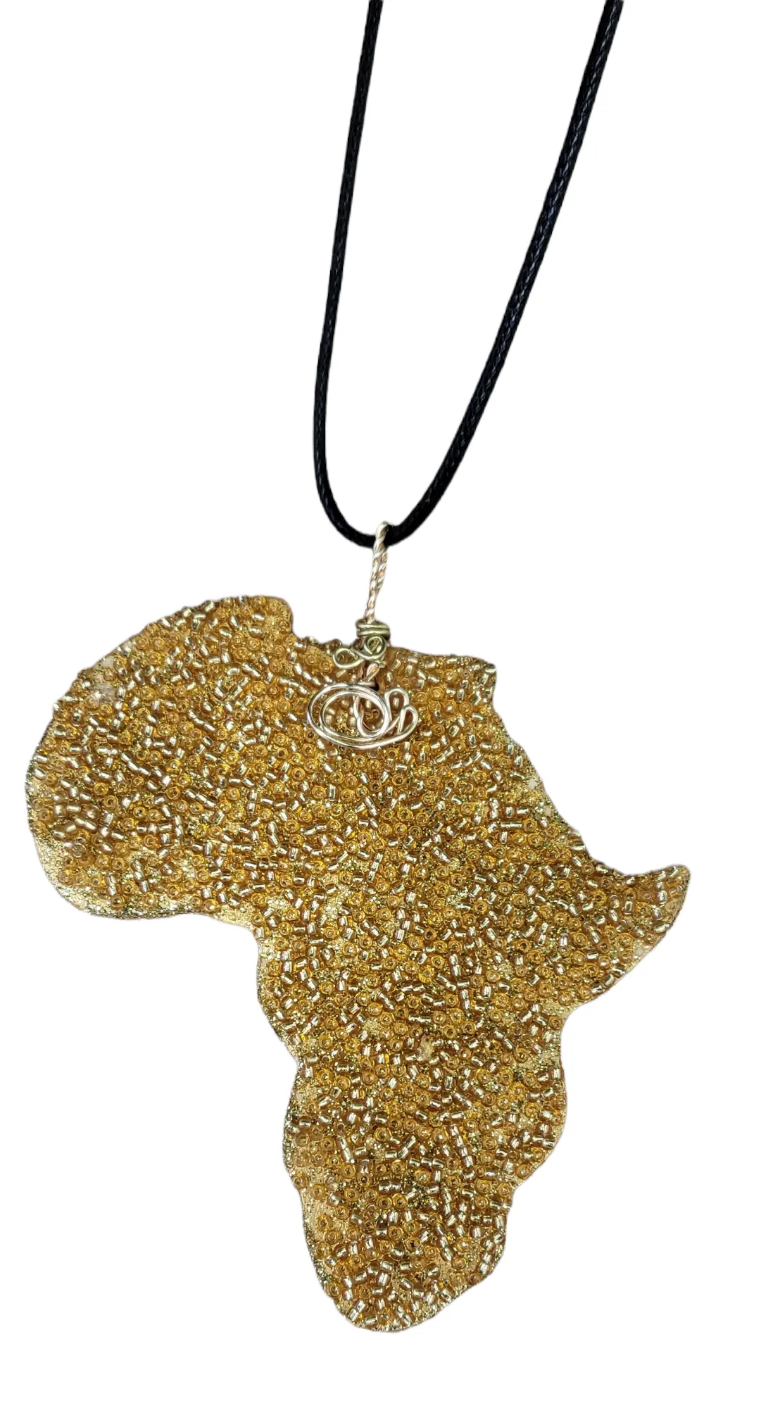 Necklace Hand-Crafted Map of Africa