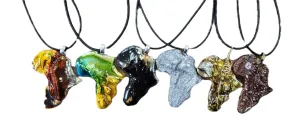 Necklace Hand-Crafted Map of Africa