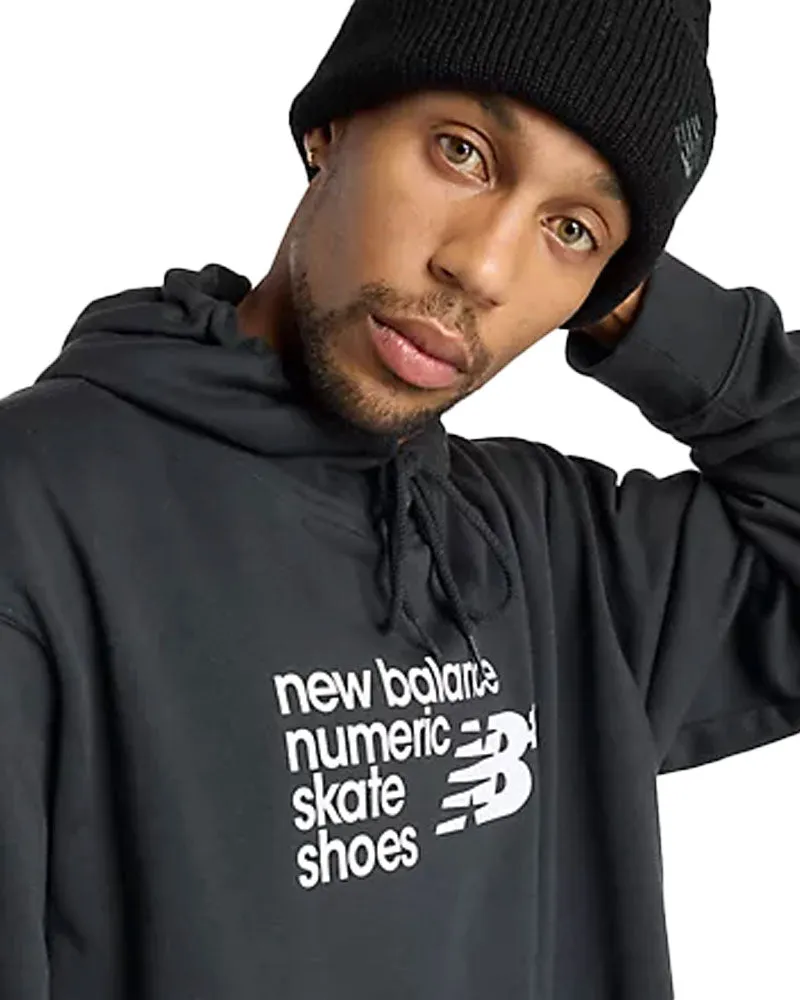 New Balance Numeric French Terry Hoodie - Black