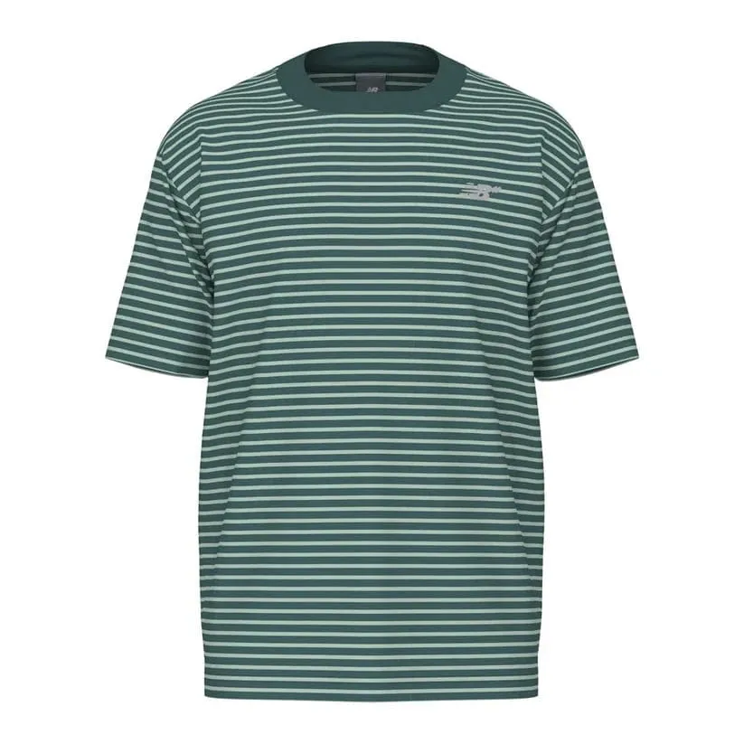 New Balance Numeric Thin Stripe T-Shirt New Spruce