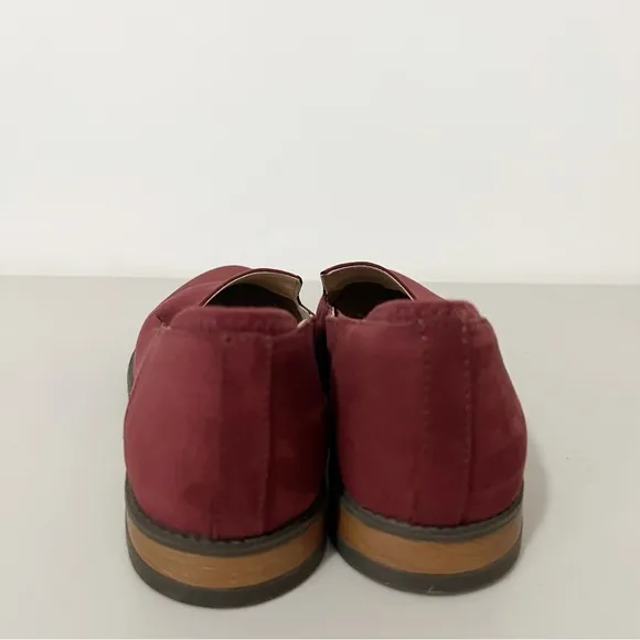 New Dr. Scholl's Women's Burgundy Jetset Loafer Size 8.5