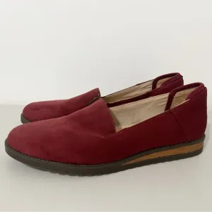 New Dr. Scholl's Women's Burgundy Jetset Loafer Size 8.5