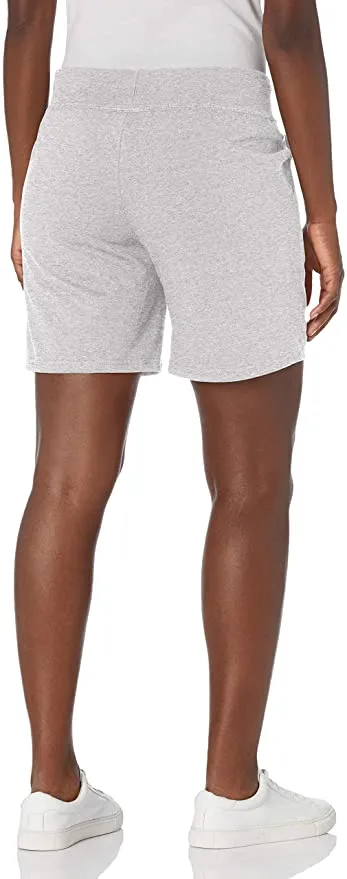New Hanes Women's Jersey Short in Light Steel Grey, Sz M! Ultra comfy great for lounging!