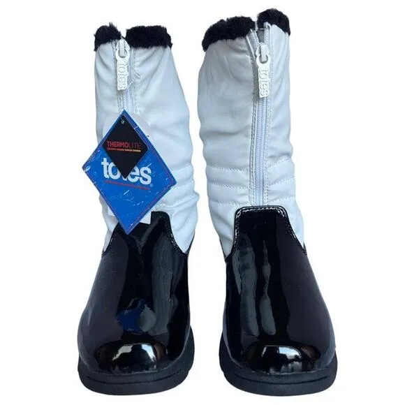 New with TAG Totes Kids VANESSA White Boots for girls