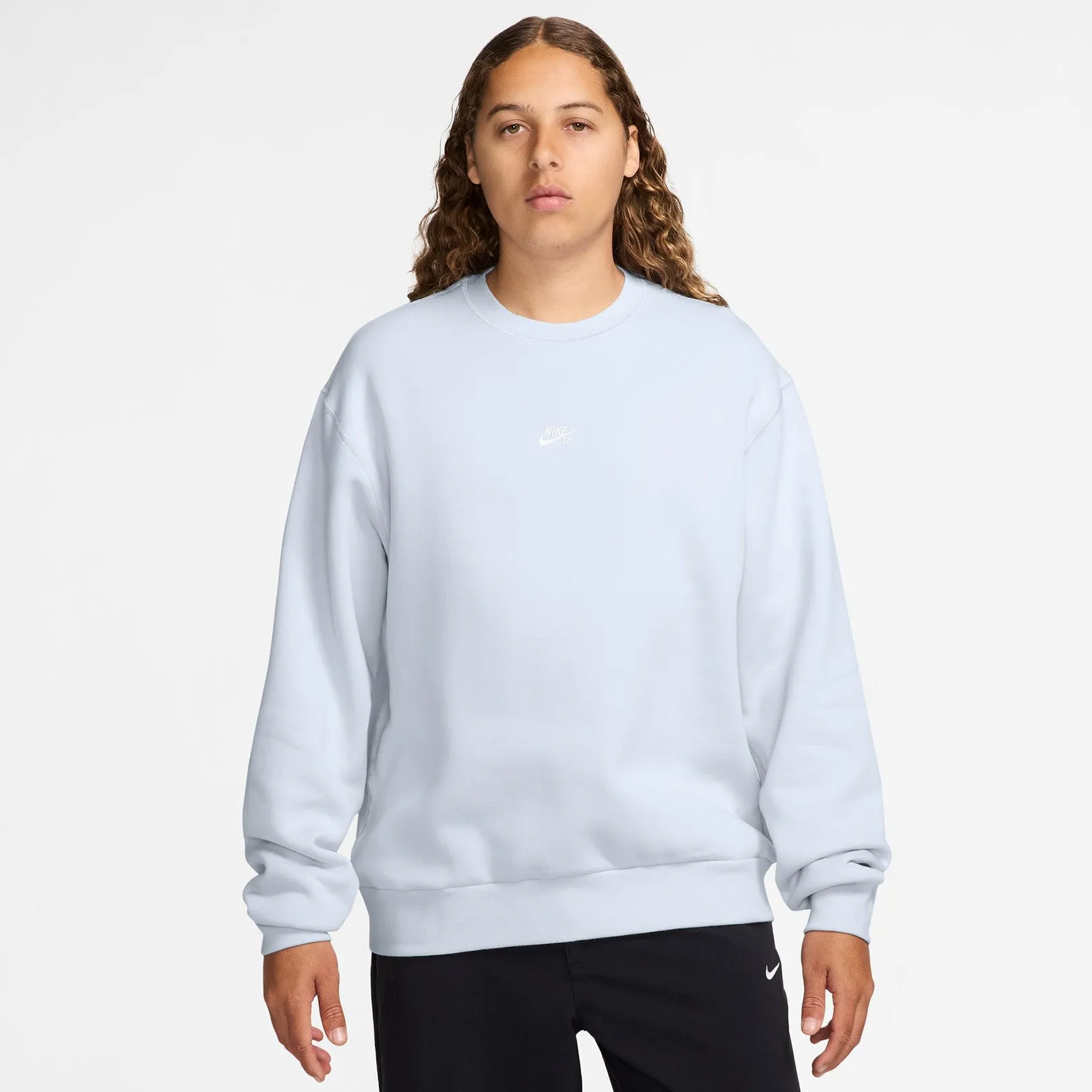 Nike SB Fleece Skate Crew Sky Blue