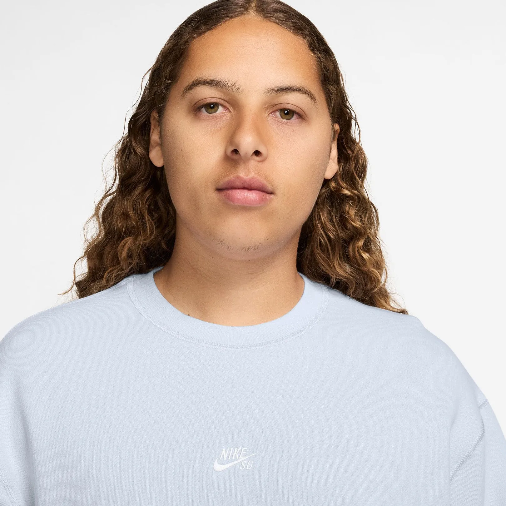 Nike SB Fleece Skate Crew Sky Blue