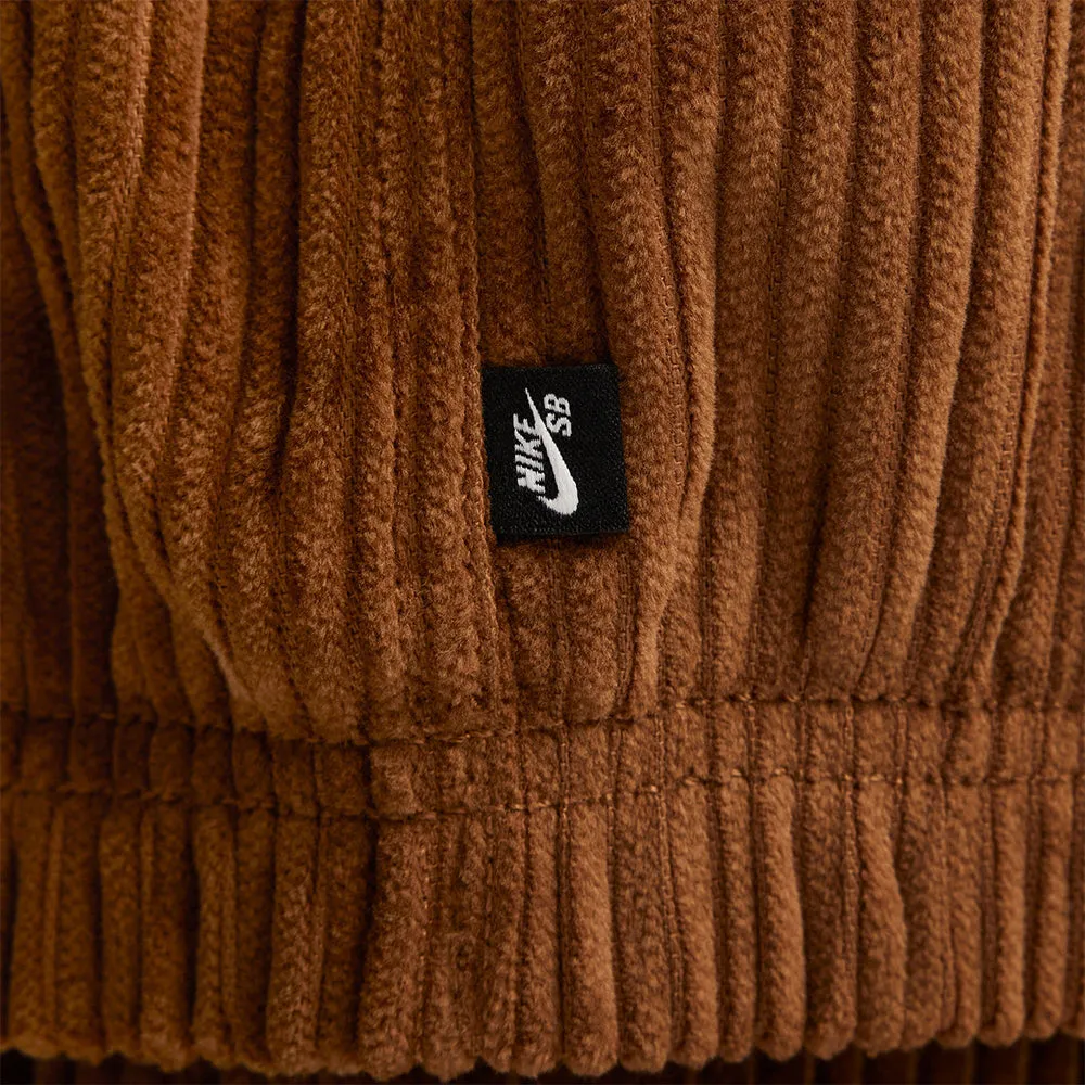 Nike SB Full-Zip Hooded Corduroy Jacket Light British Tan/Armory Navy