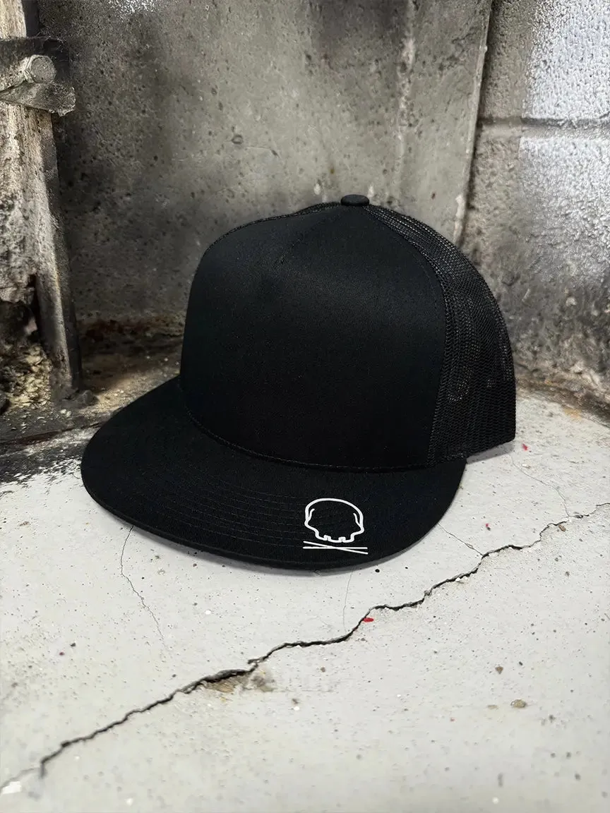 NOTHING SIDE STYLE  BLACK HAT