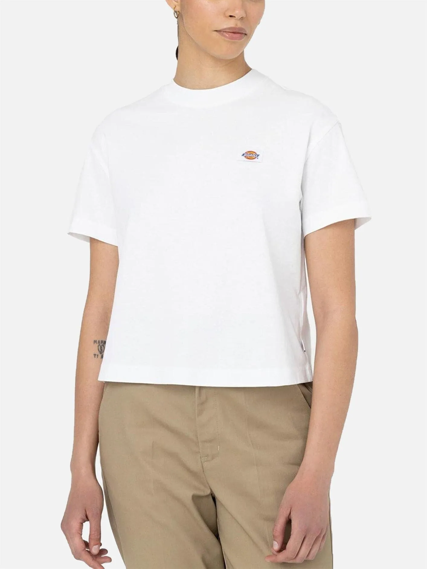 Oakport Boxy Tee - White