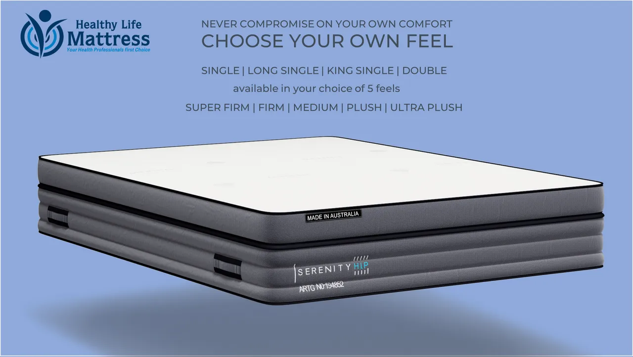 Oasis Sleep Serenity Single Mattress – Super Firm