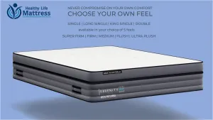 Oasis Sleep Serenity Single Mattress – Super Firm