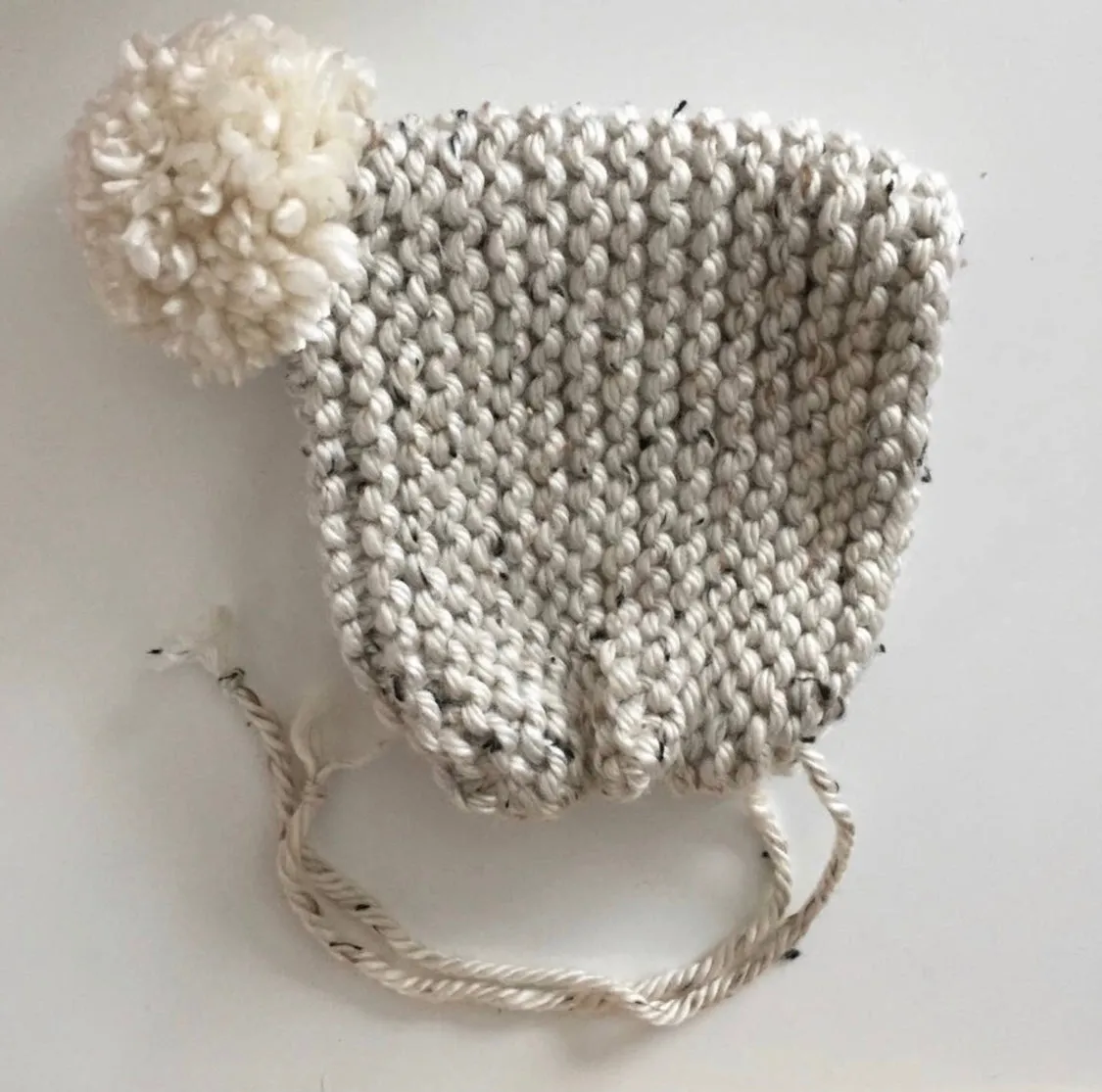 Oatmeal Bonnet Handmade