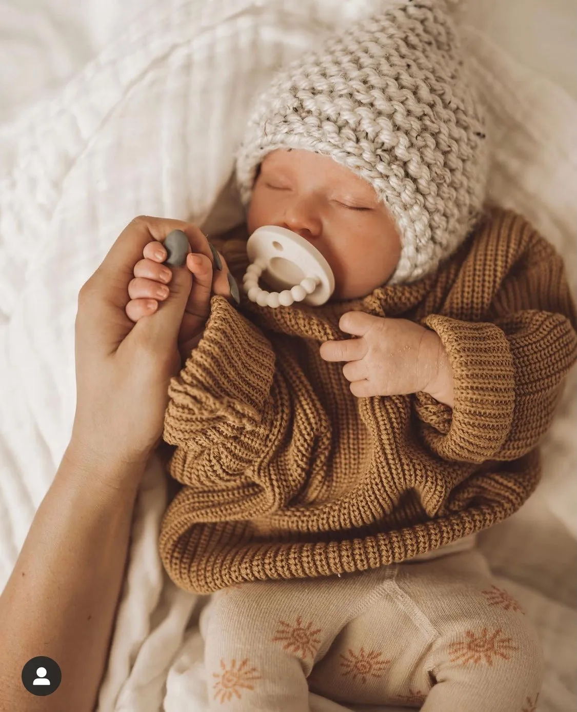Oatmeal Bonnet Handmade