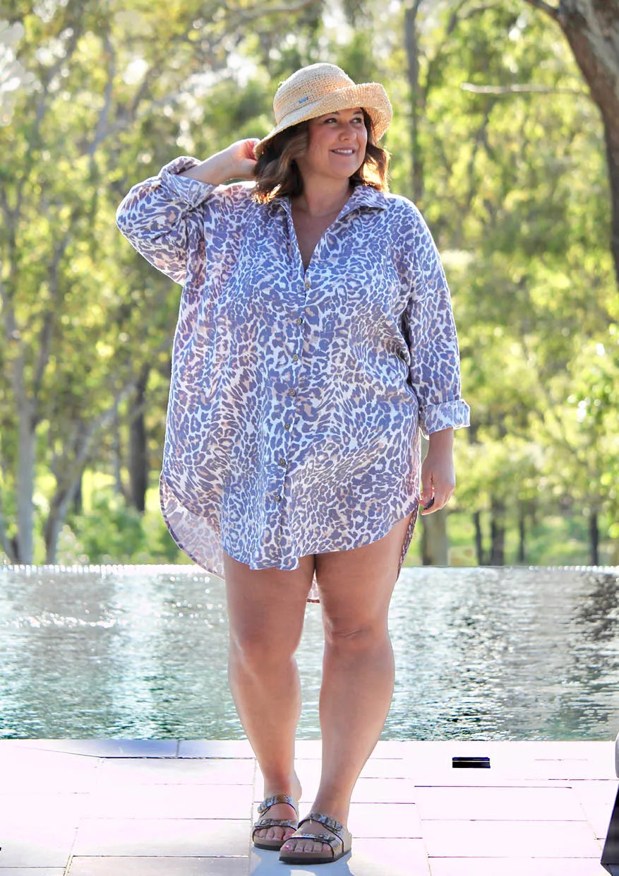 Ocean Daze | Very Oversized Shirt Sewing Pattern