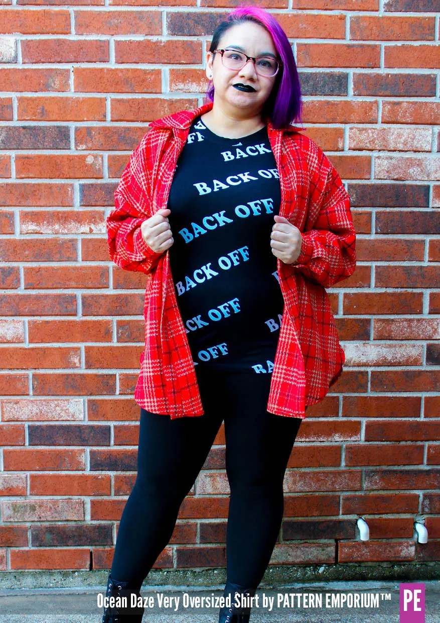 Ocean Daze | Very Oversized Shirt Sewing Pattern