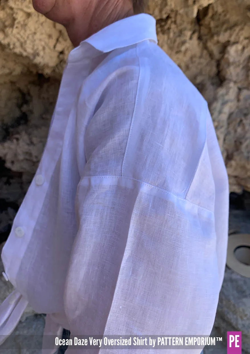 Ocean Daze | Very Oversized Shirt Sewing Pattern