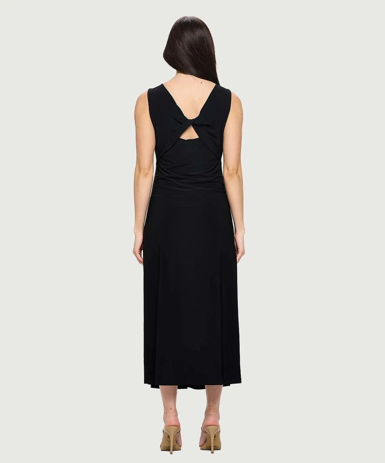 Open Back Maxi Dress