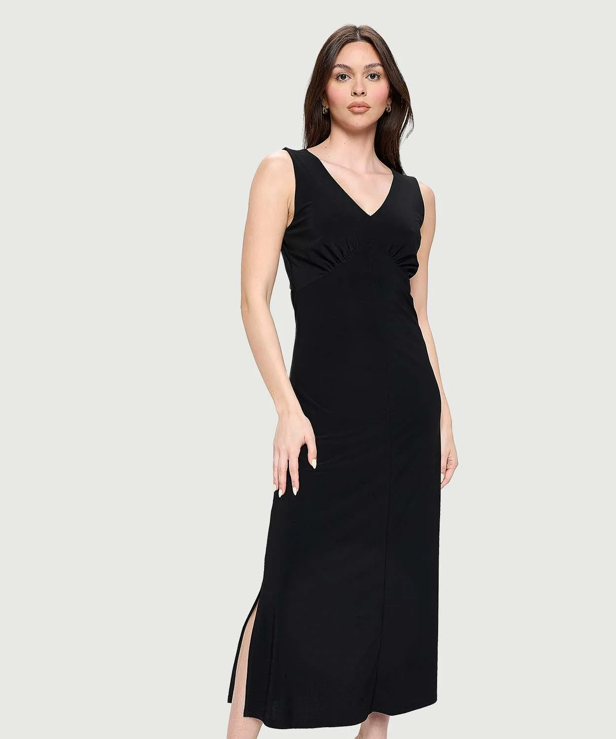 Open Back Maxi Dress