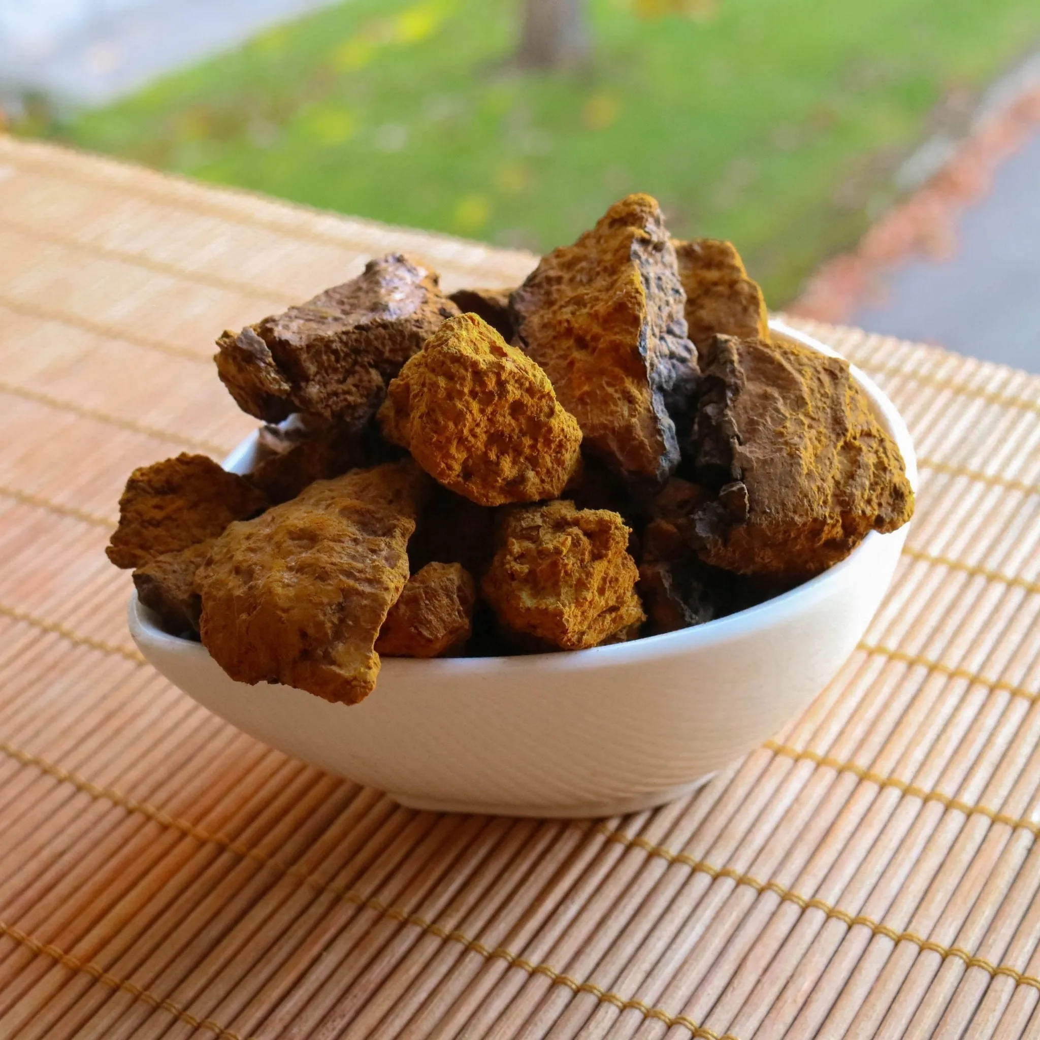 Organic Wild Crafted Chaga Chunks