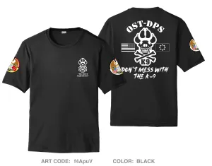 OST-DPS K-9 Unit Hi-Tech Performance Unisex SS Tee - f4ApuV