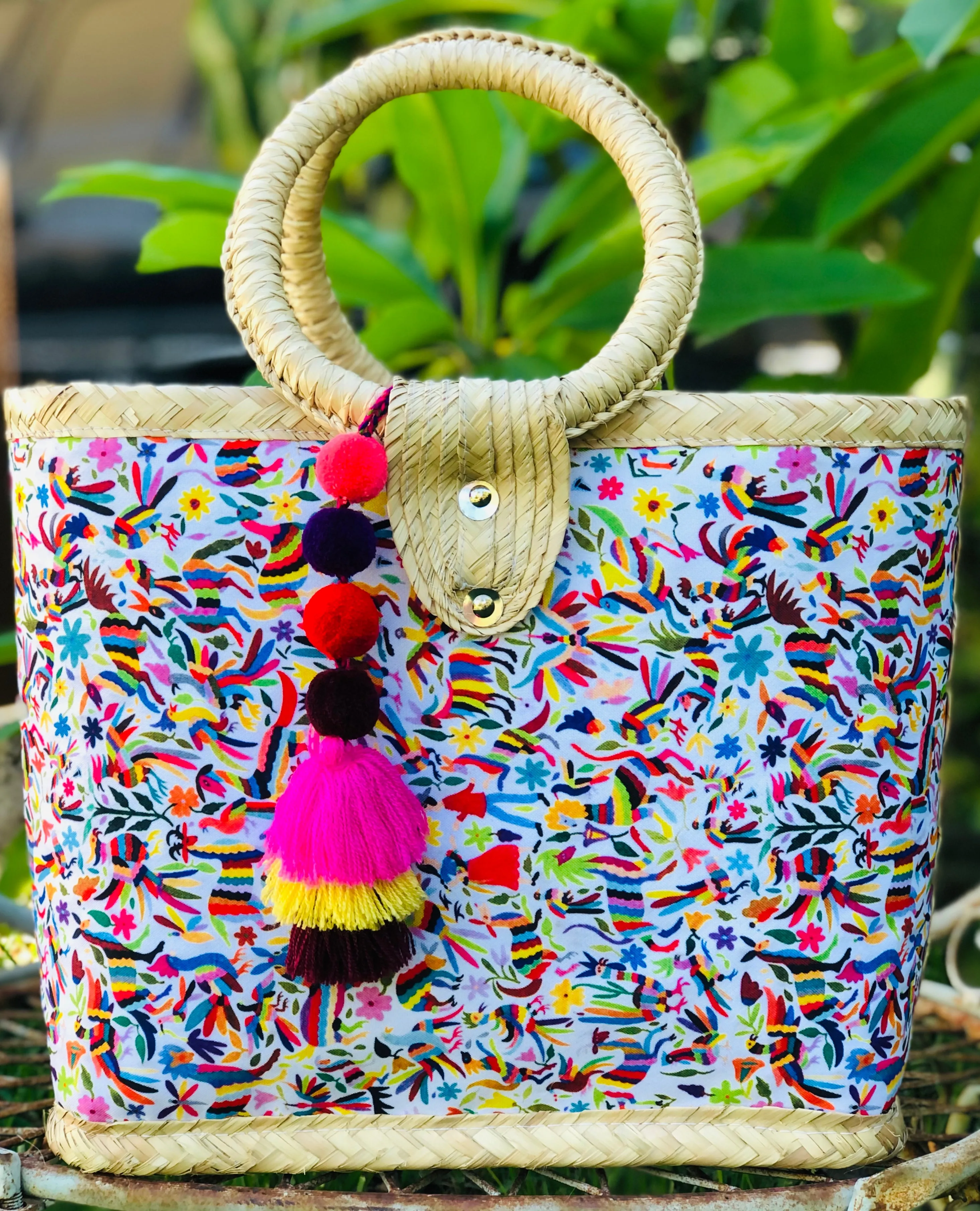 Otomi Palm Leaf Bag
