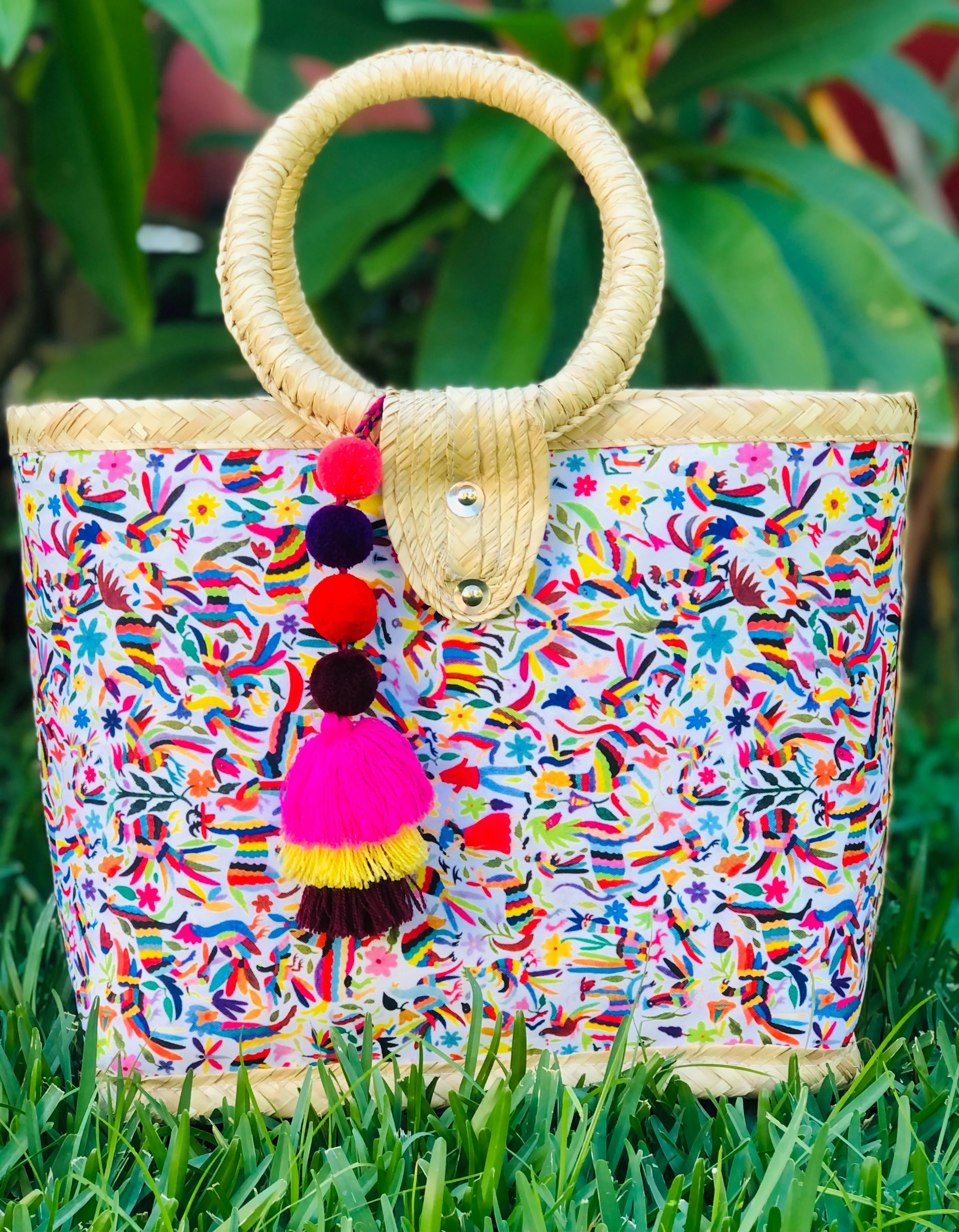 Otomi Palm Leaf Bag