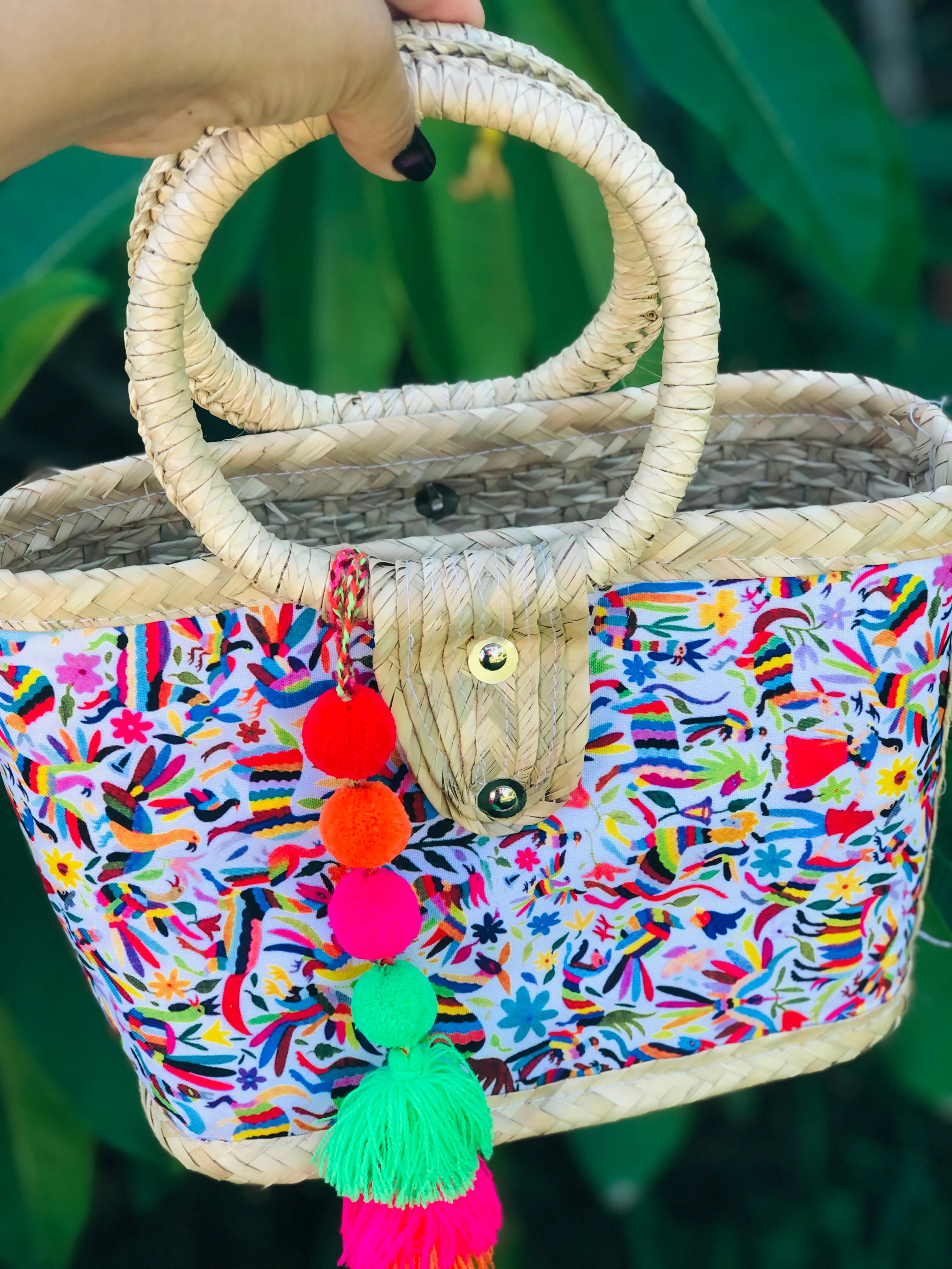 Otomi Palm Leaf Bag