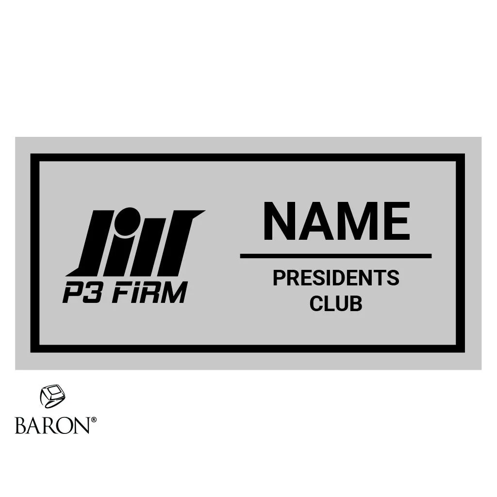 P3 Firm Championship Black Window Ring Box