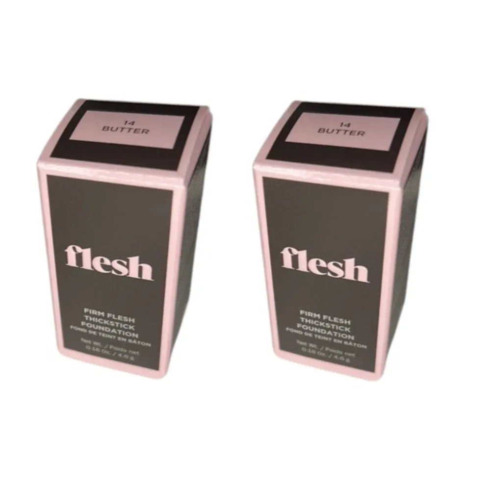 Pack of 2 flesh Firm Flesh Thickstick Foundation, Butter 14