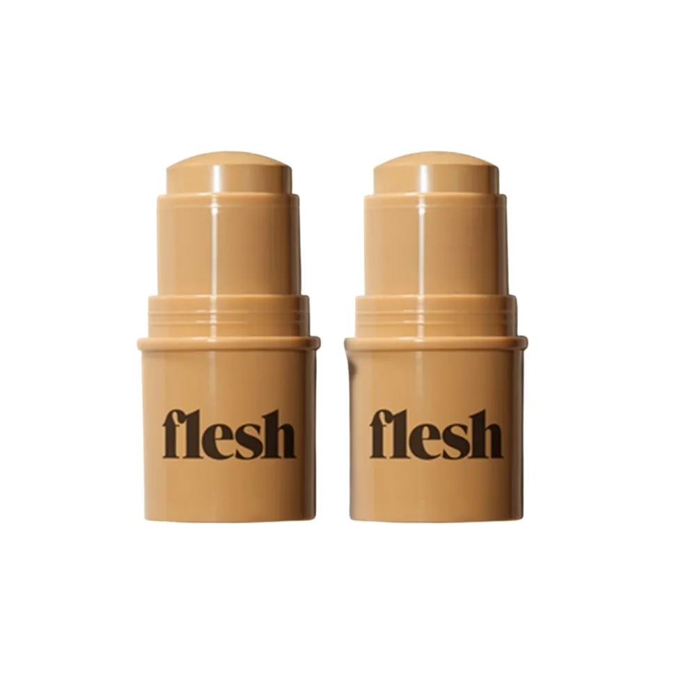 Pack of 2 flesh Firm Flesh Thickstick Foundation, Creme Brulee 11