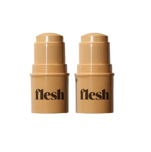 Pack of 2 flesh Firm Flesh Thickstick Foundation, Creme Brulee 11