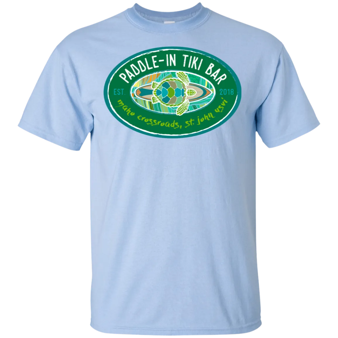 Paddle-In Tiki Bar Cotton T-Shirt
