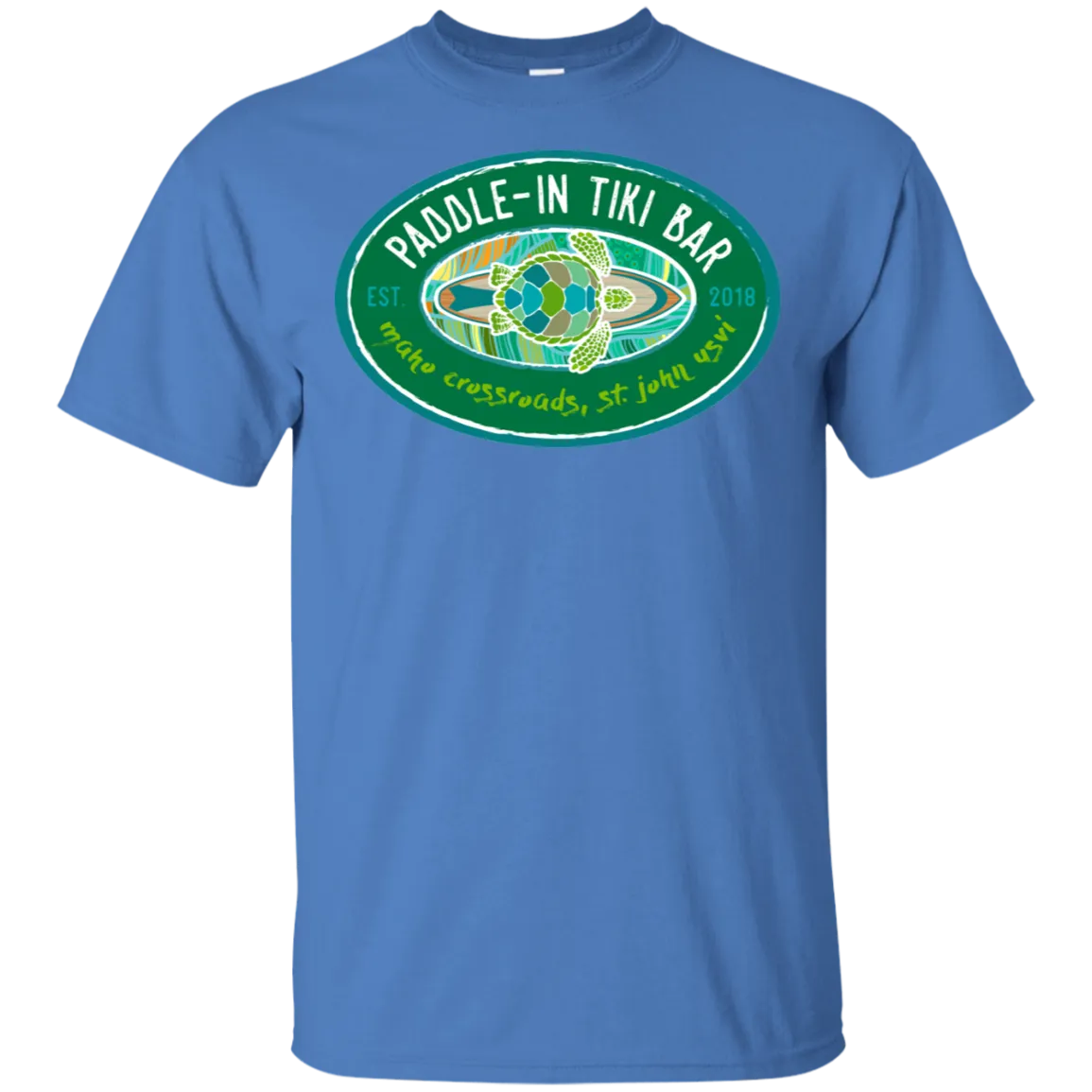 Paddle-In Tiki Bar Cotton T-Shirt