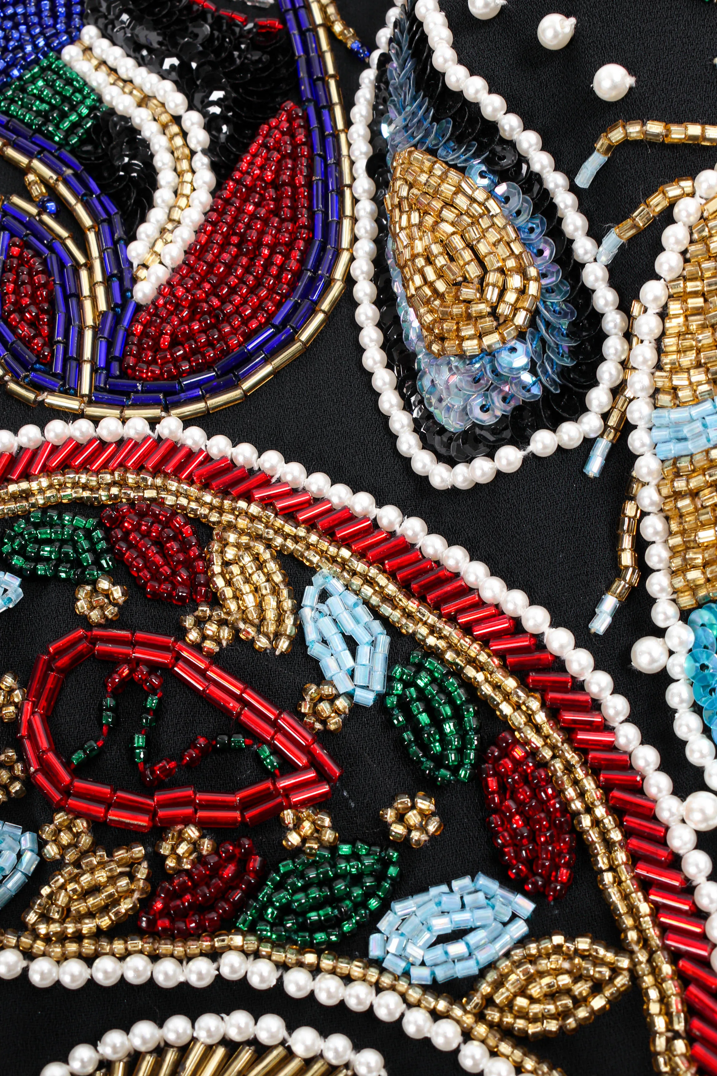 Paisley Embellished Boxy Jacket