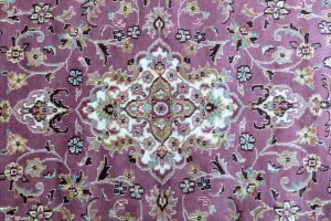 Pakistani Handmade Silk Rug