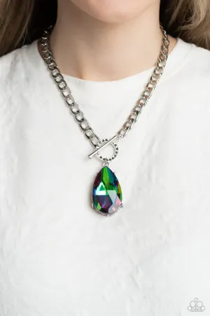 Paparazzi Edgy Exaggeration - Multi Necklace