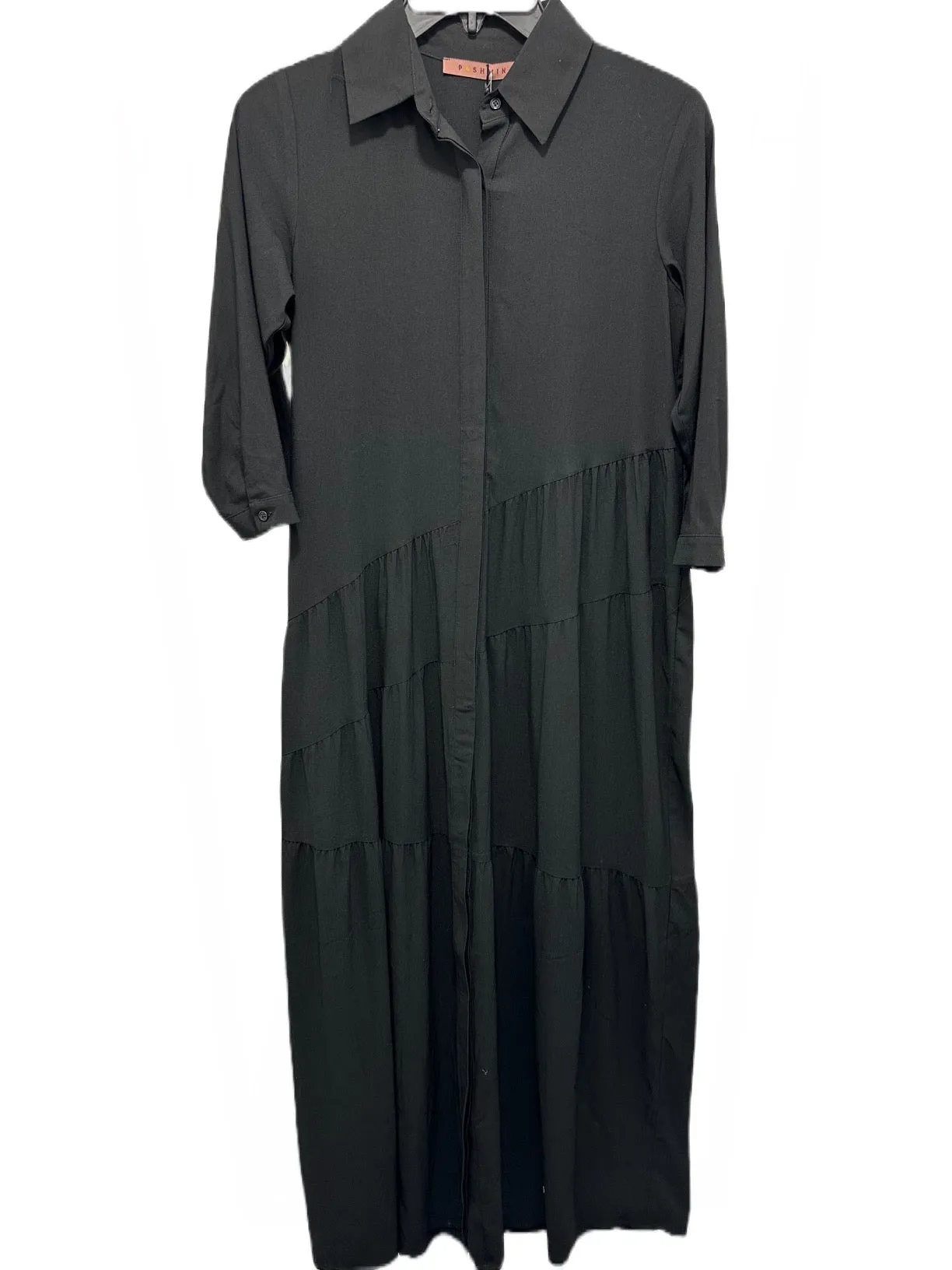 Pashmina Black Diana Maxi