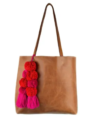 Paulina Classic Leather Tote
