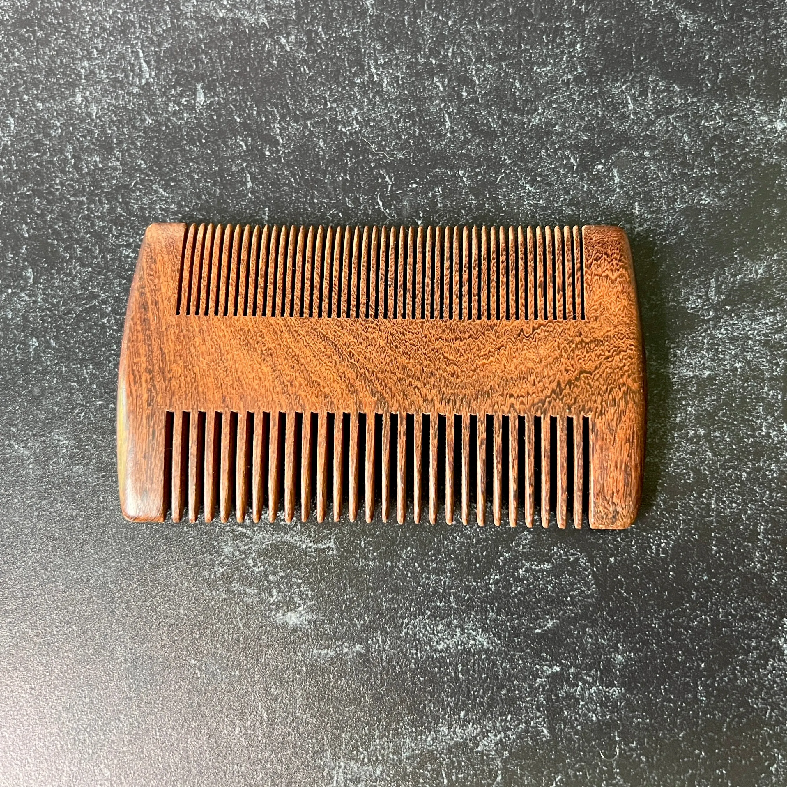Personalized Beard Comb, Custom Text or Image Engraved Comb and/or Case