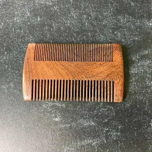 Personalized Beard Comb, Custom Text or Image Engraved Comb and/or Case