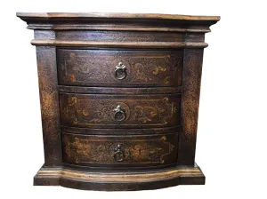 Peruvian Hand Crafted Milan Nightstand as Shown