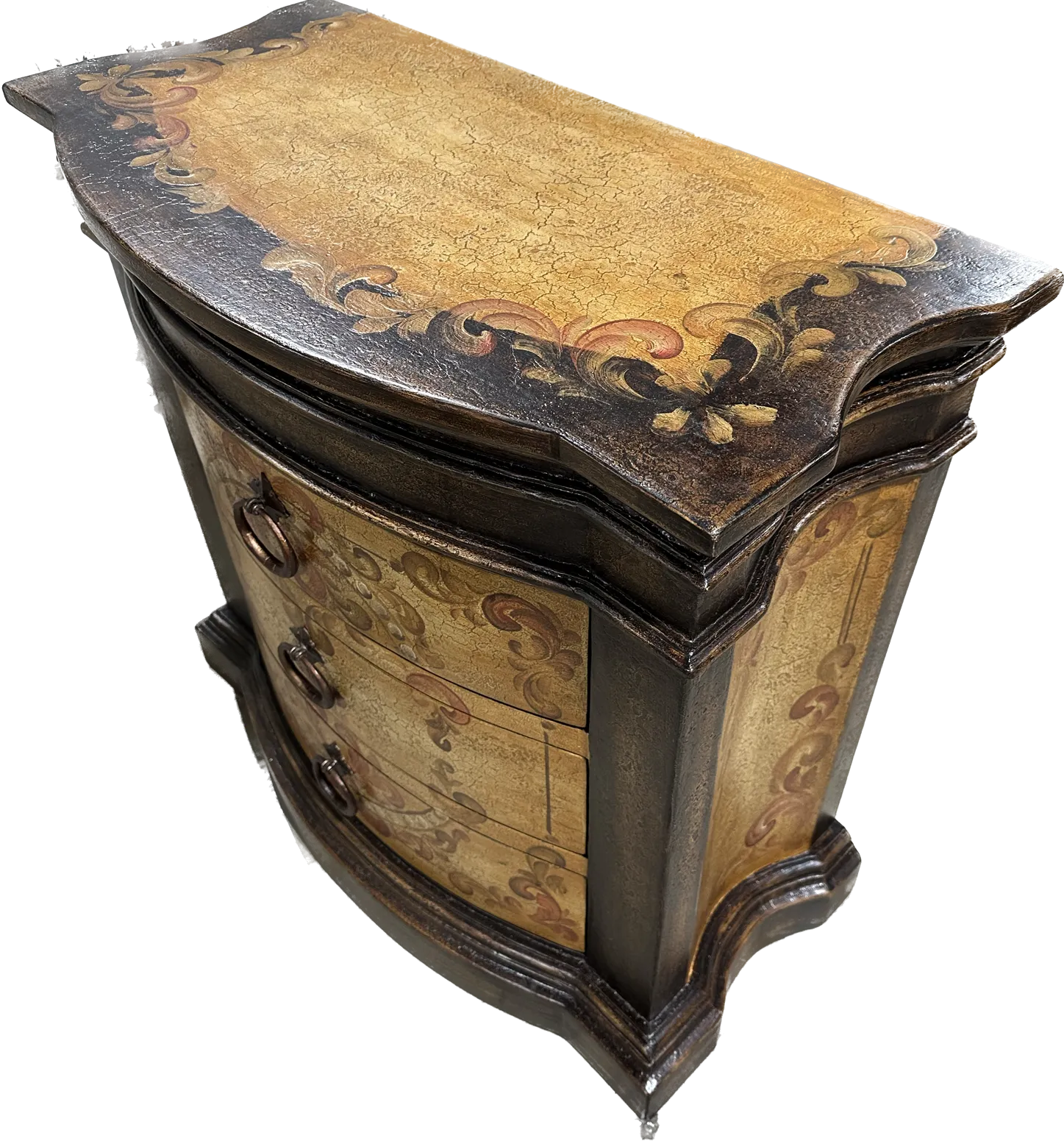 Peruvian Hand Crafted Milan Nightstand Tuscan