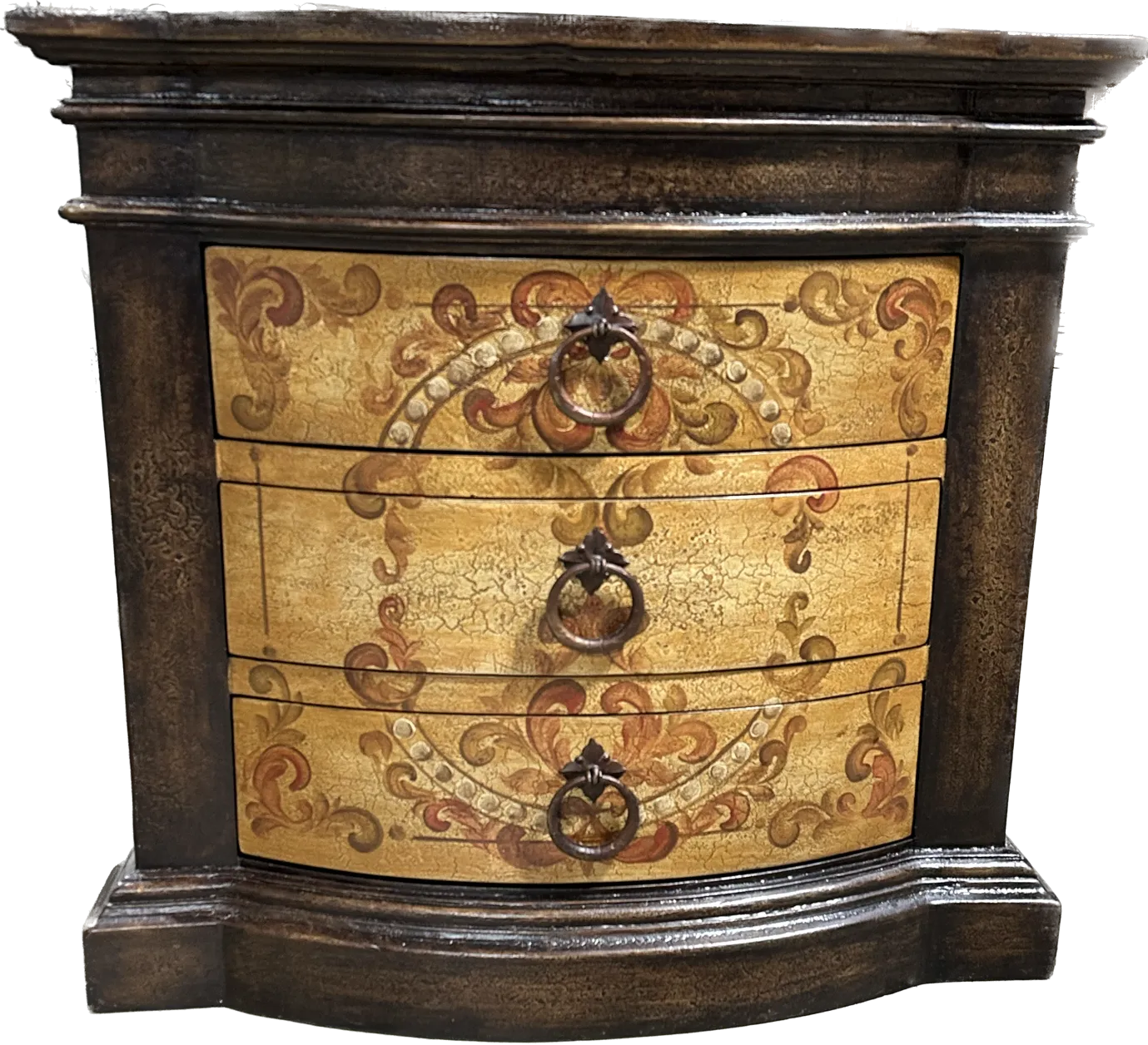 Peruvian Hand Crafted Milan Nightstand Tuscan