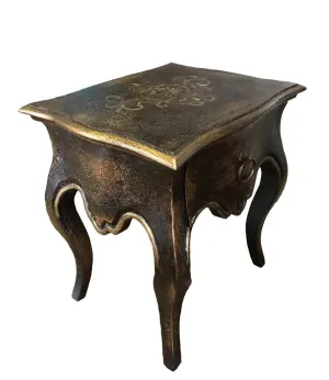 Peruvian Renaissance Hand Crafted Nightstand