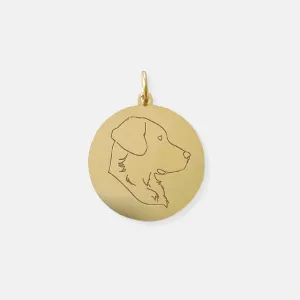 Pet Portrait Medallion - Large