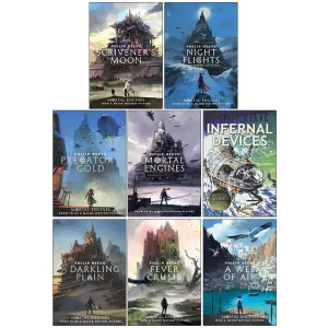 Philip Reeve Mortal Engines Collection 8 Books Set